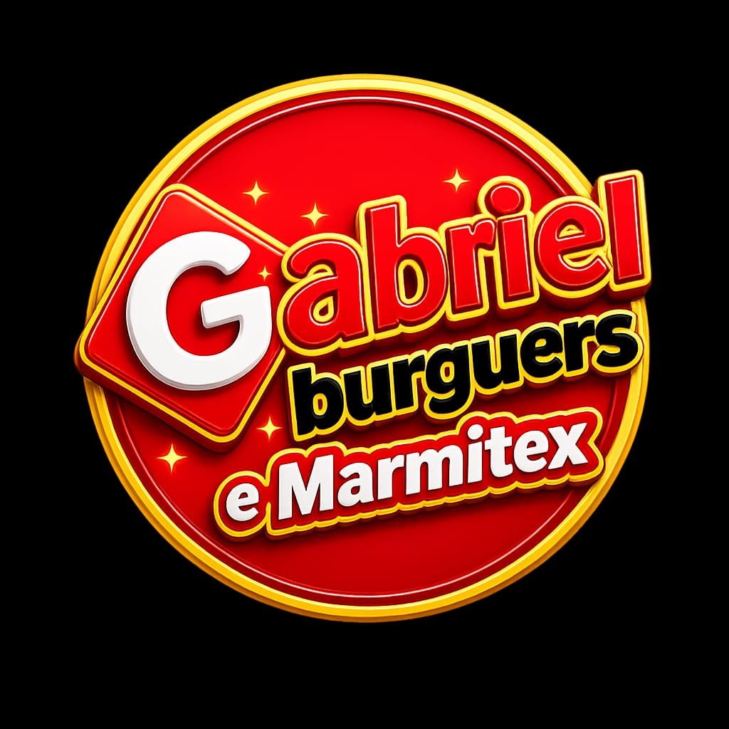 Logo Gabriel Burguers e Marmitex